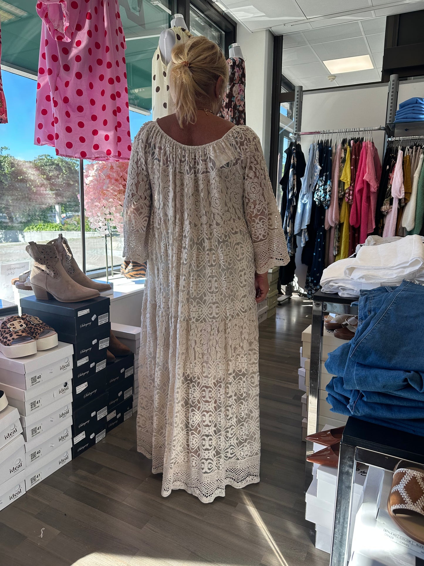 Plussize pitsimekko (3 väriä)