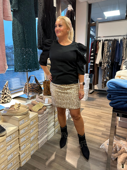 Röyhelöhiha pusero musta