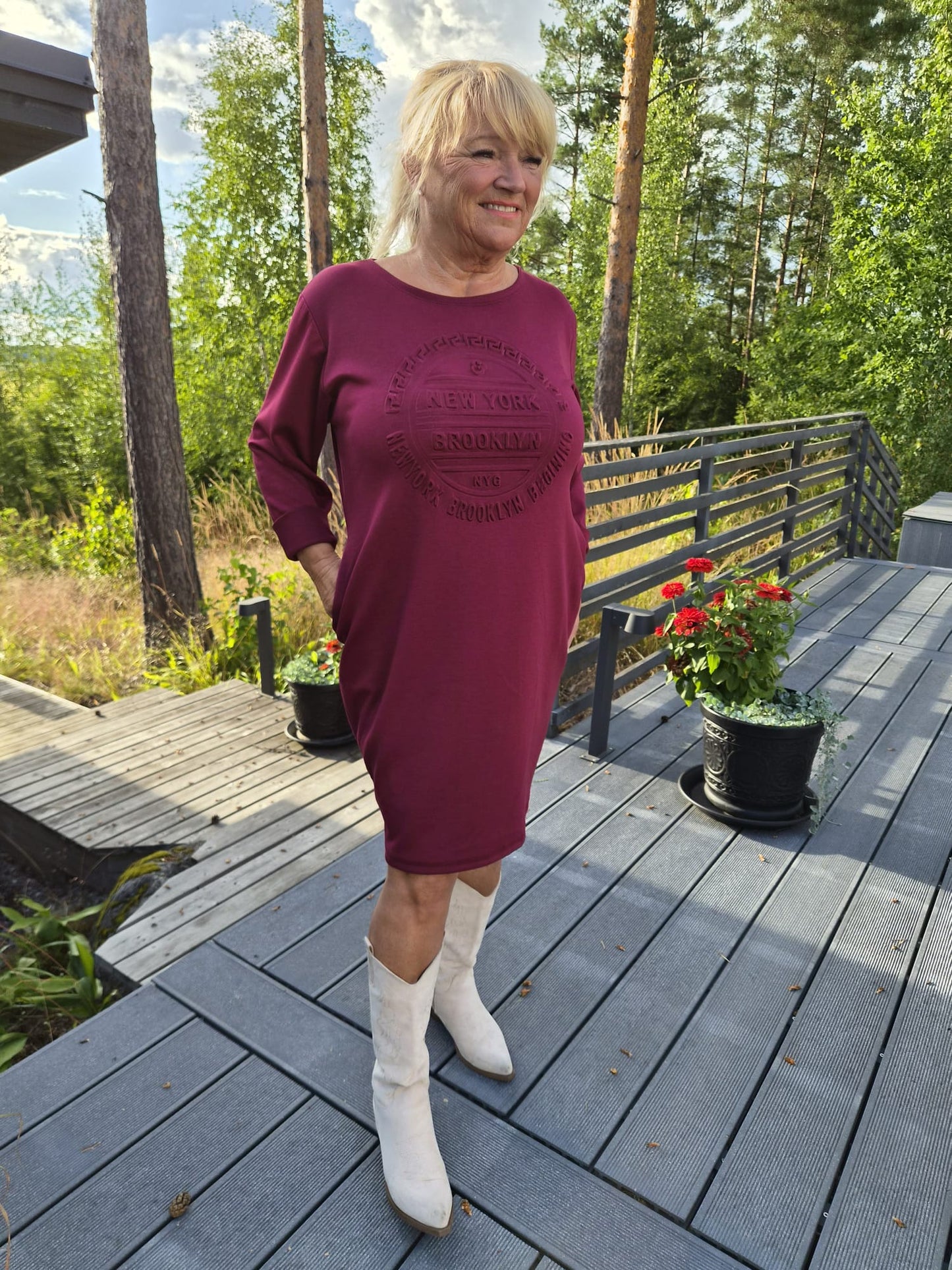 College-tunika/mekko (5 väriä)