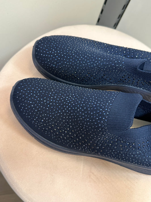 Tossutennarit blingillä sininen