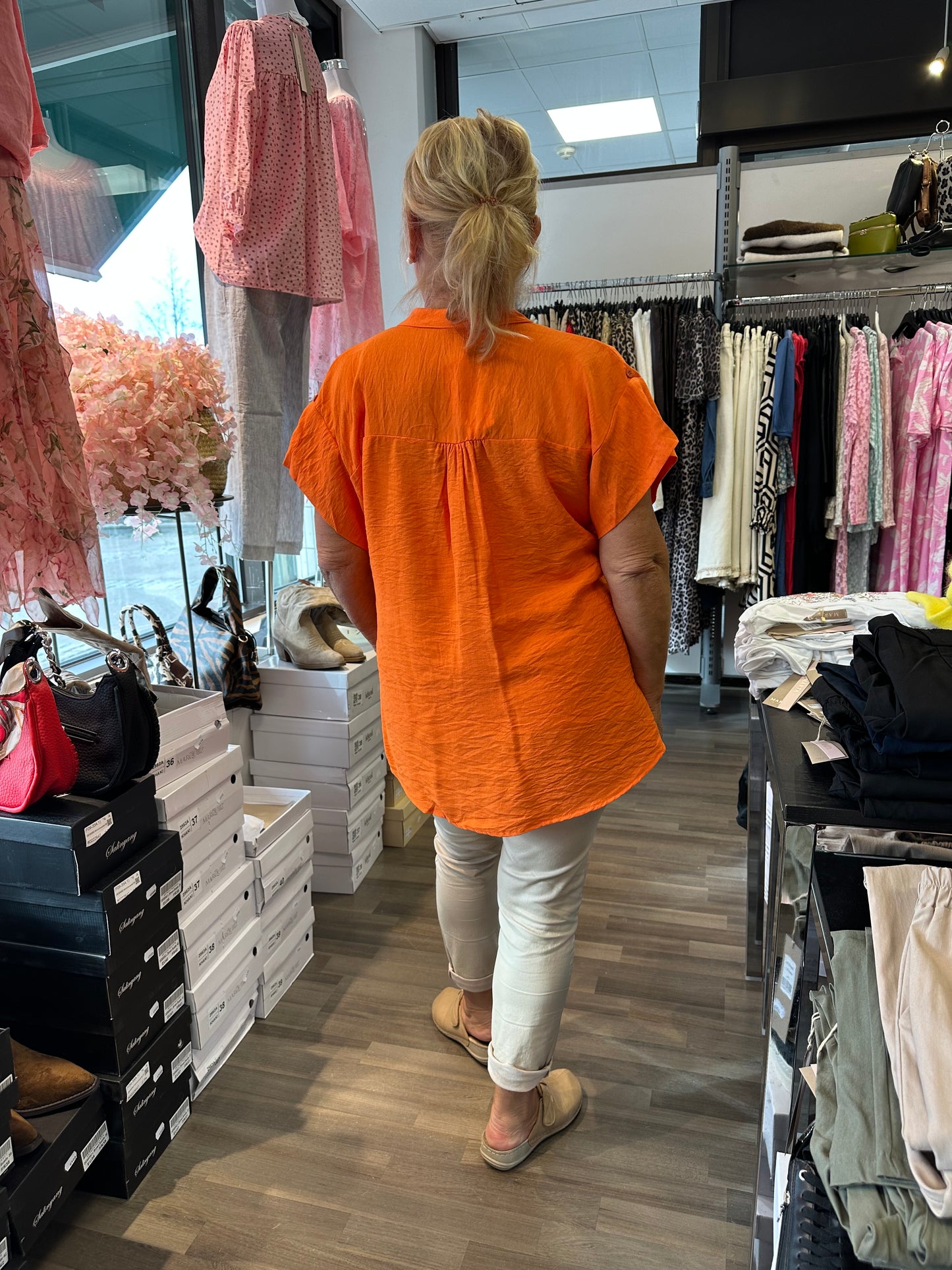 Pusero Cherry oranssi