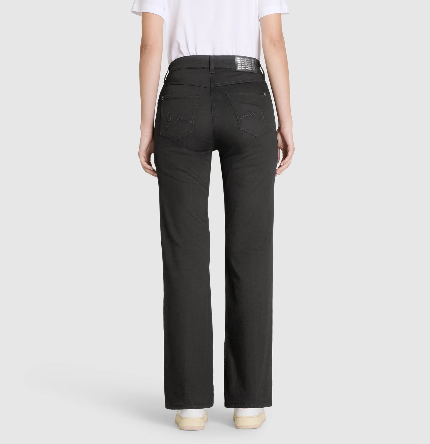 Leveälahkeinen farkku Laura