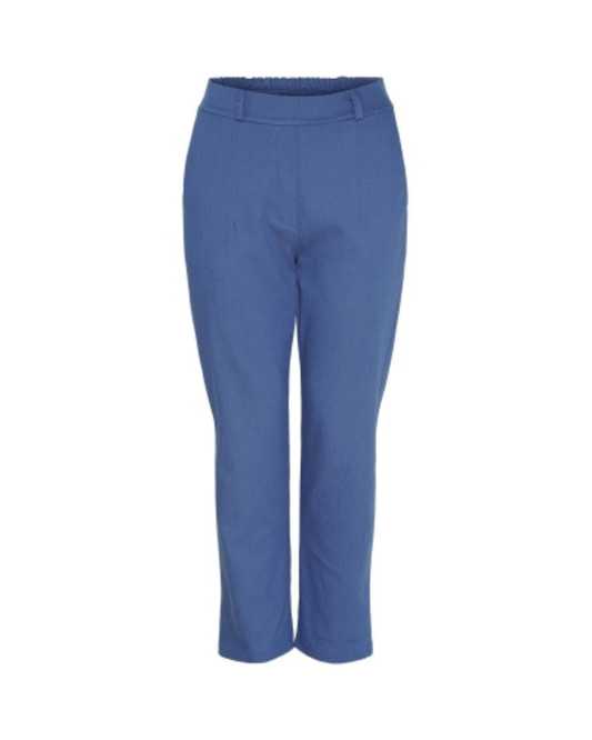 Pehmeä chino housu sininen