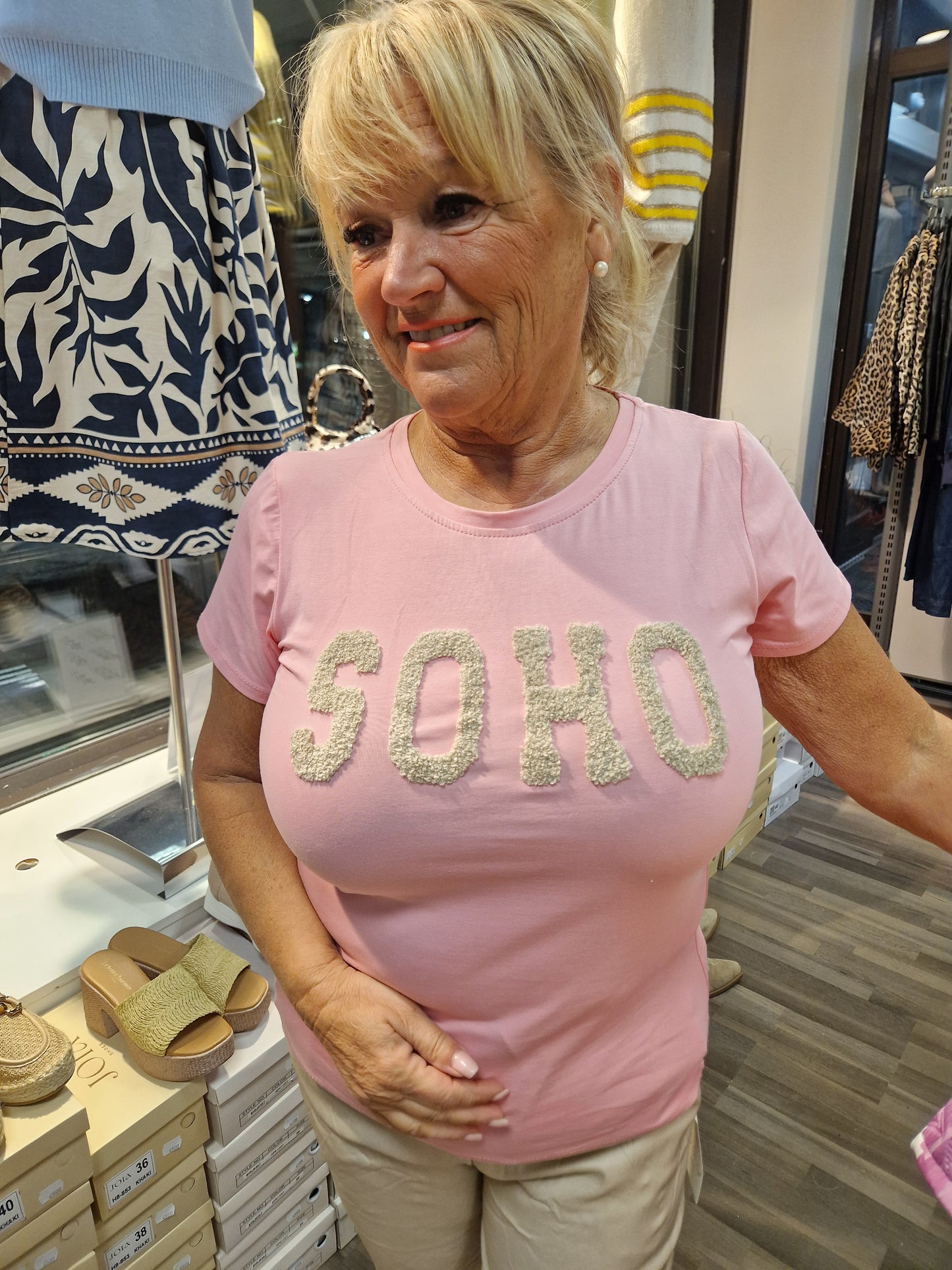 T-paita SOHO roosa