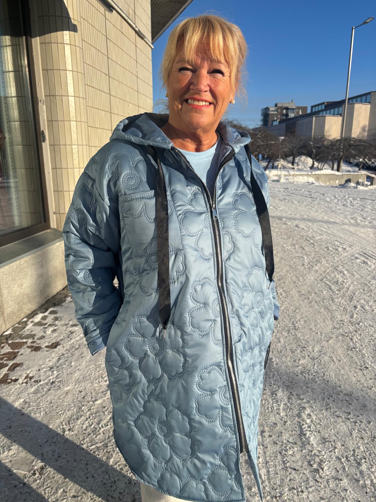 Kevättakki  jeans sininen