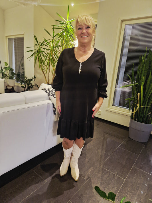 Pikkumekko/tunika musta