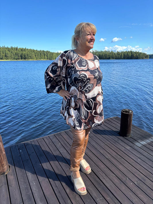 Kuviollinen tunika  (5 väriä)