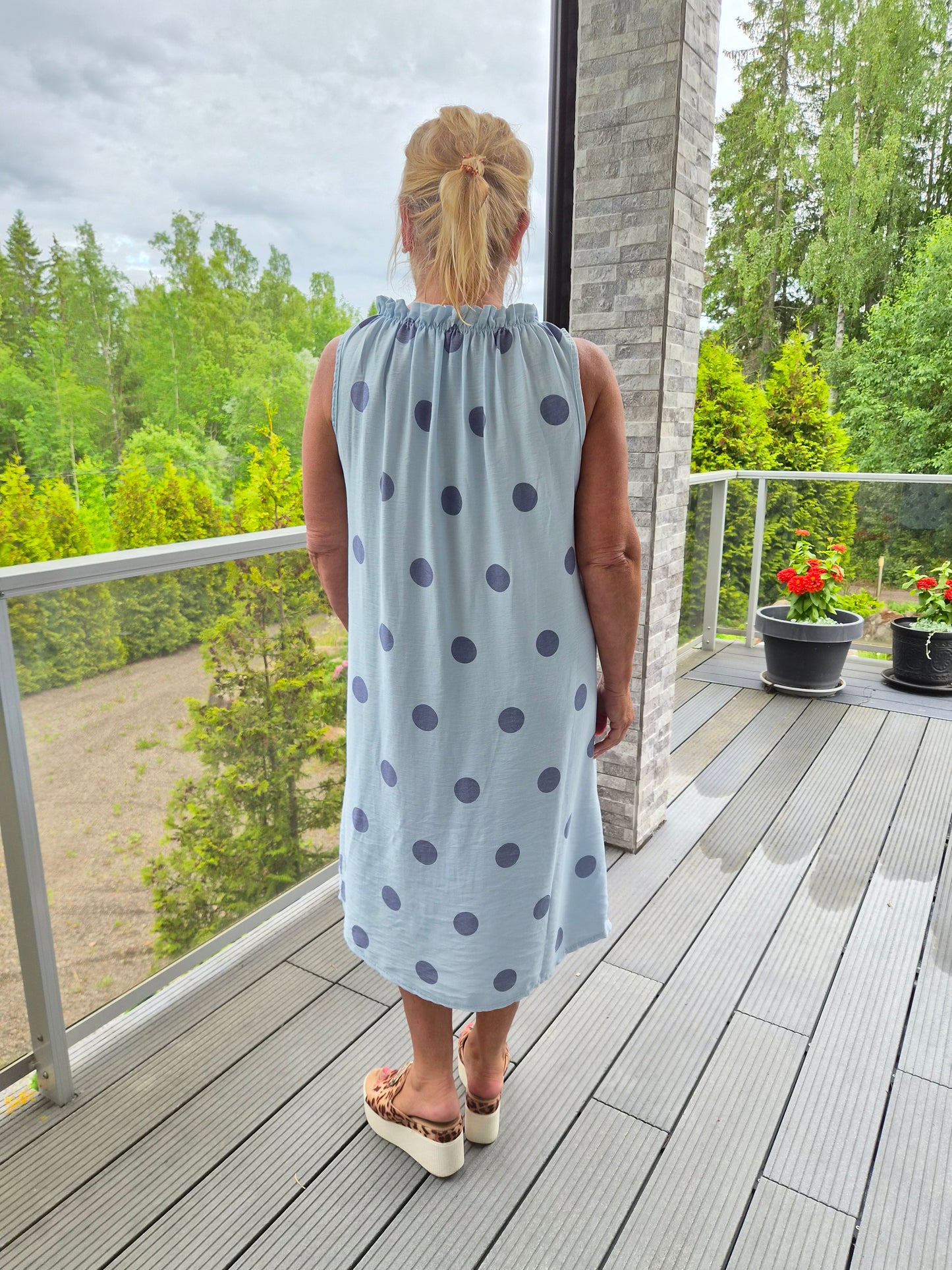 Pallomekko sininen