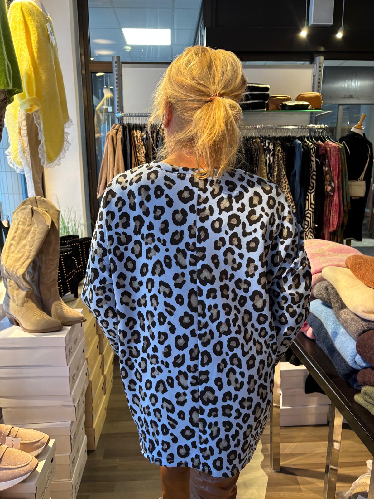 Pantteritunika sininen