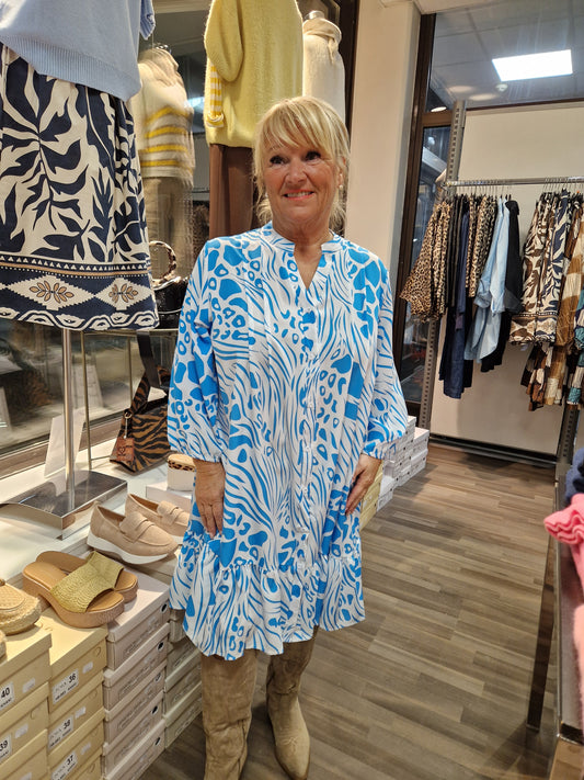 PLUSSIZE Tunika/mekko  sininen