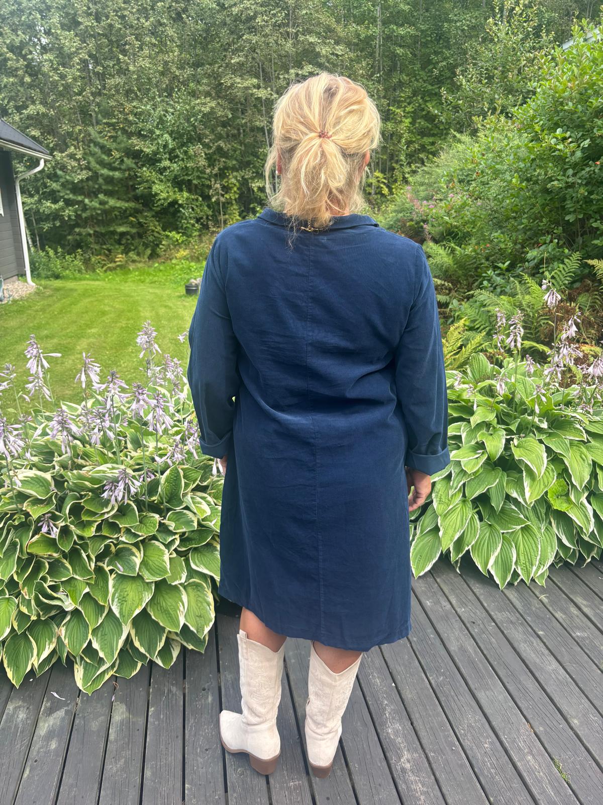 Babysametti mekko  (5 väriä)