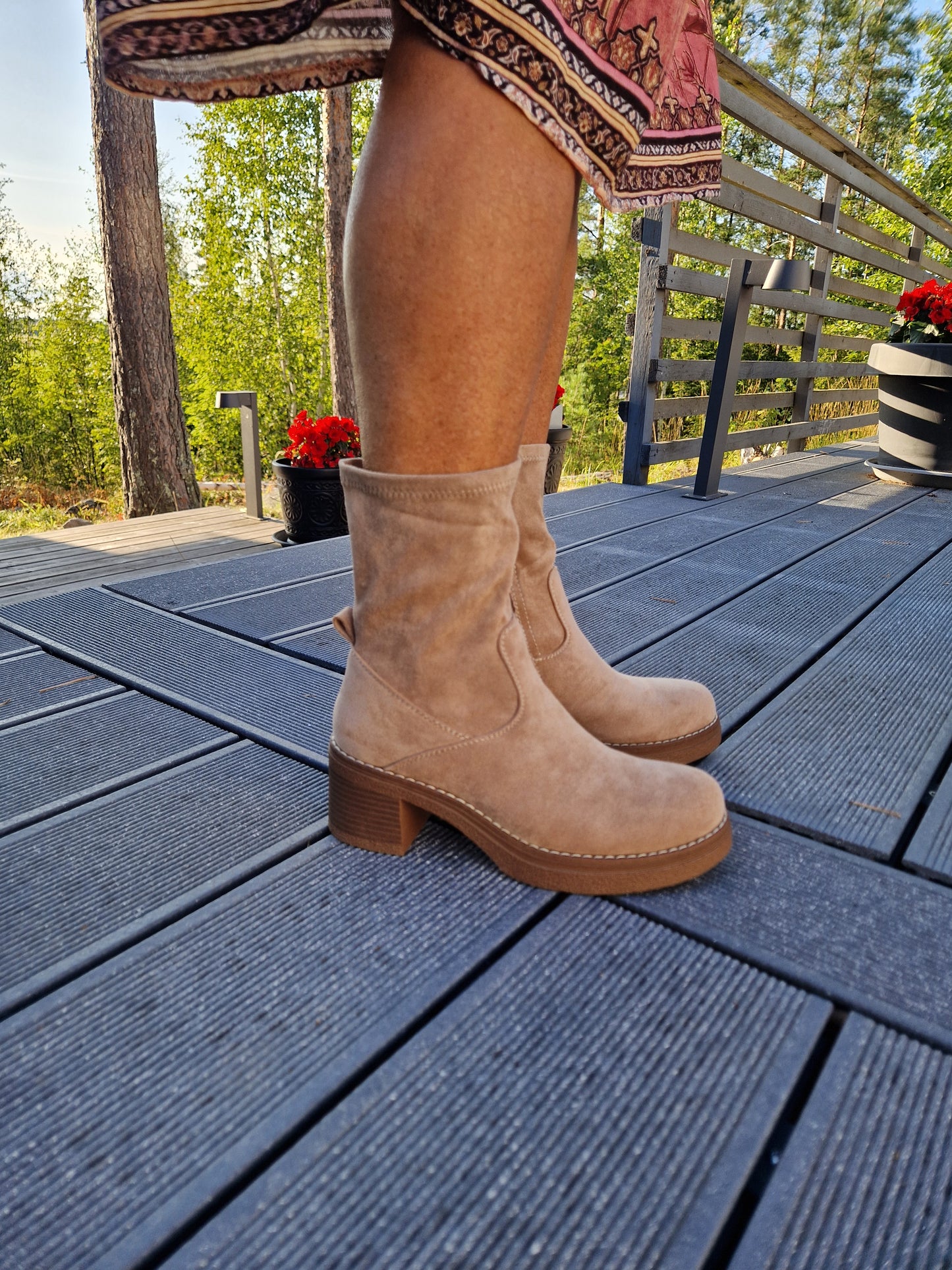 Keinomokka nilkkurit beessi