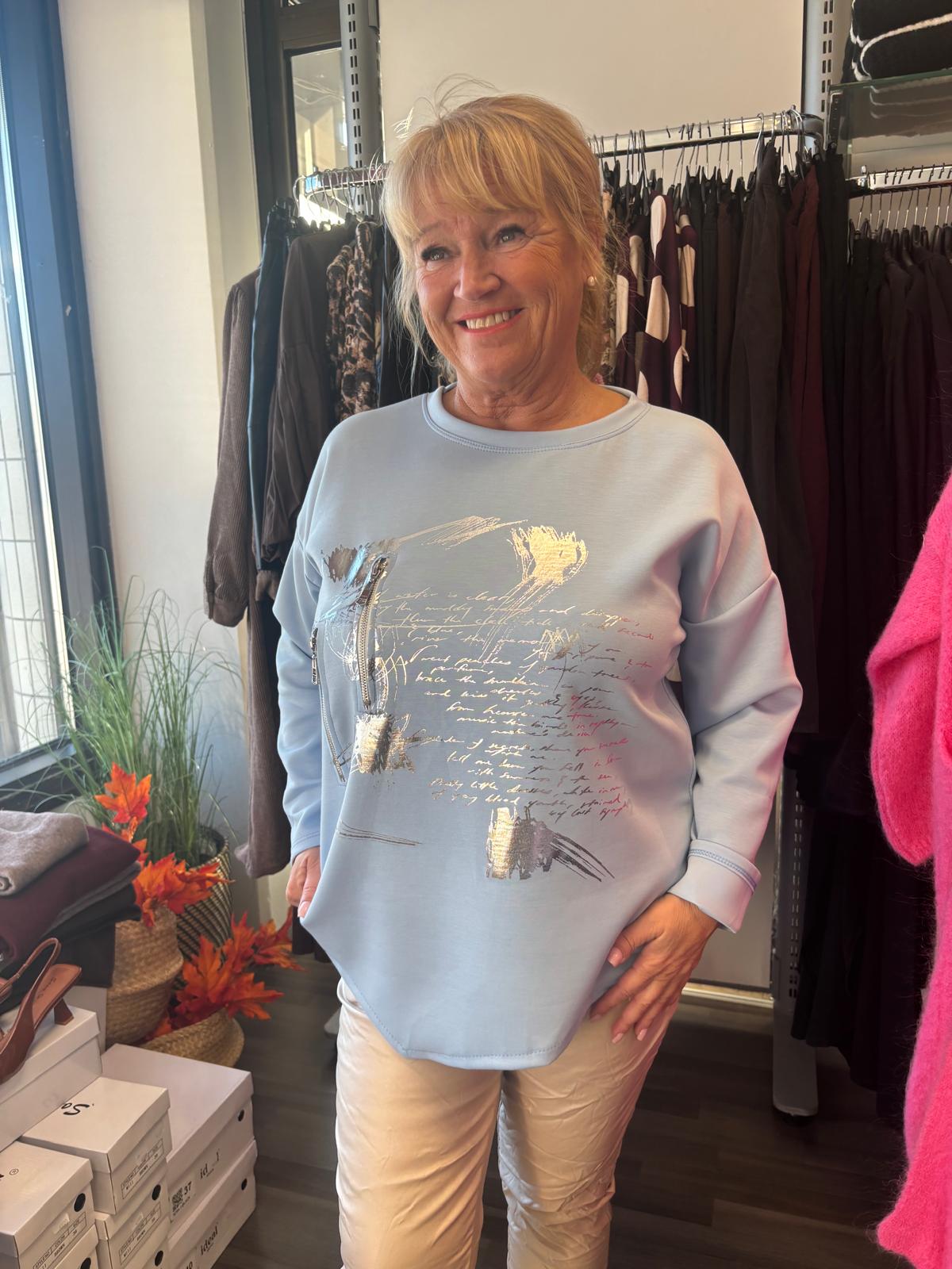 Pusero/tunika  vaalean sininen