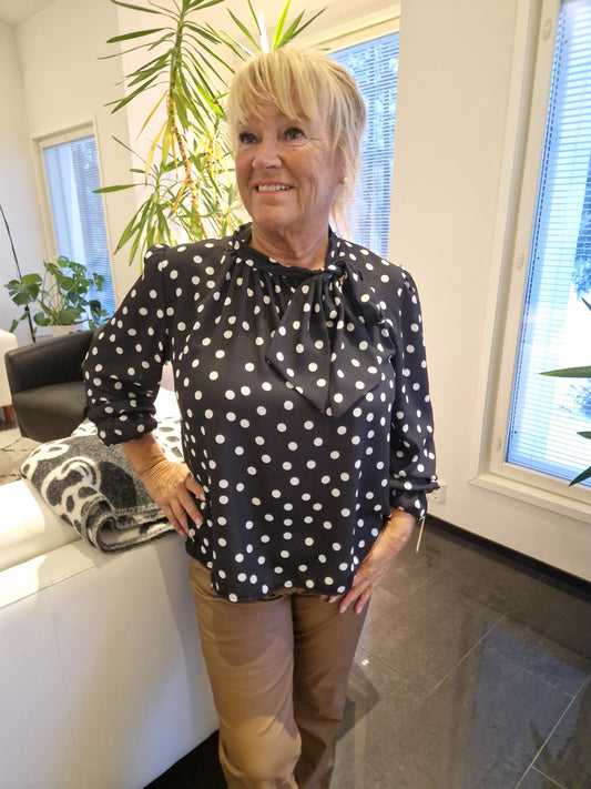 Rusetti/pallopusero tumma sininen