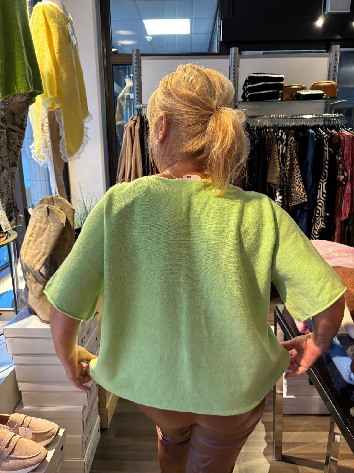 Laatikkoneule omppu vihreä