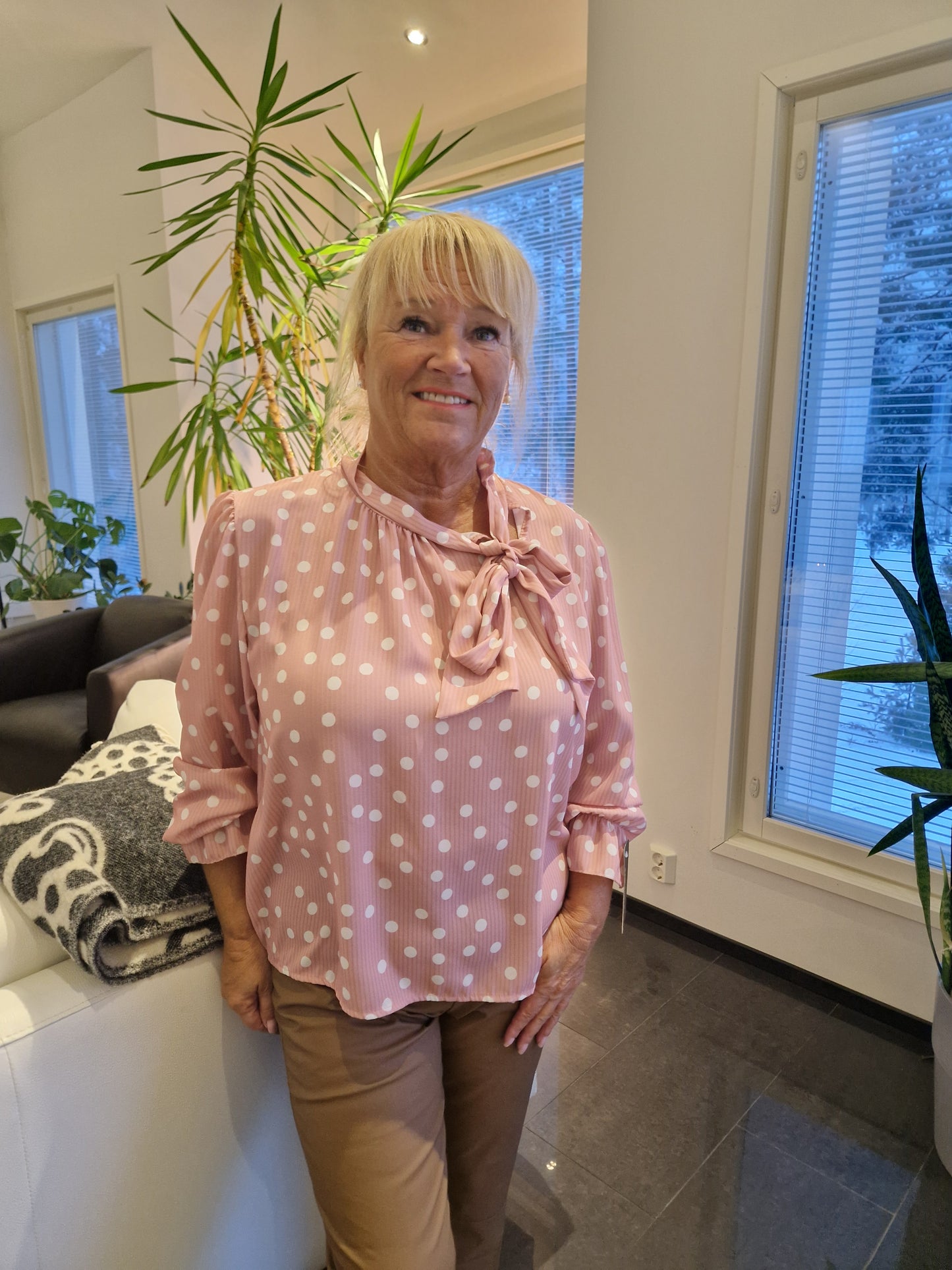 Rusetti/pallopusero roosa