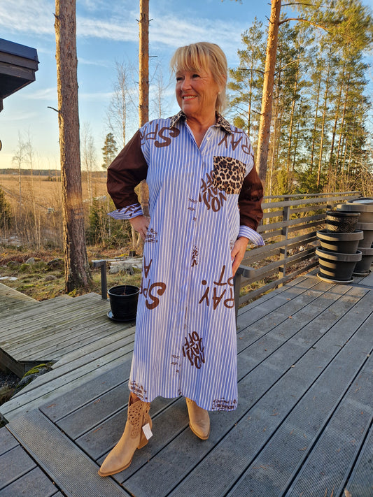 PLUSSIZE paitamekko puuvillaa