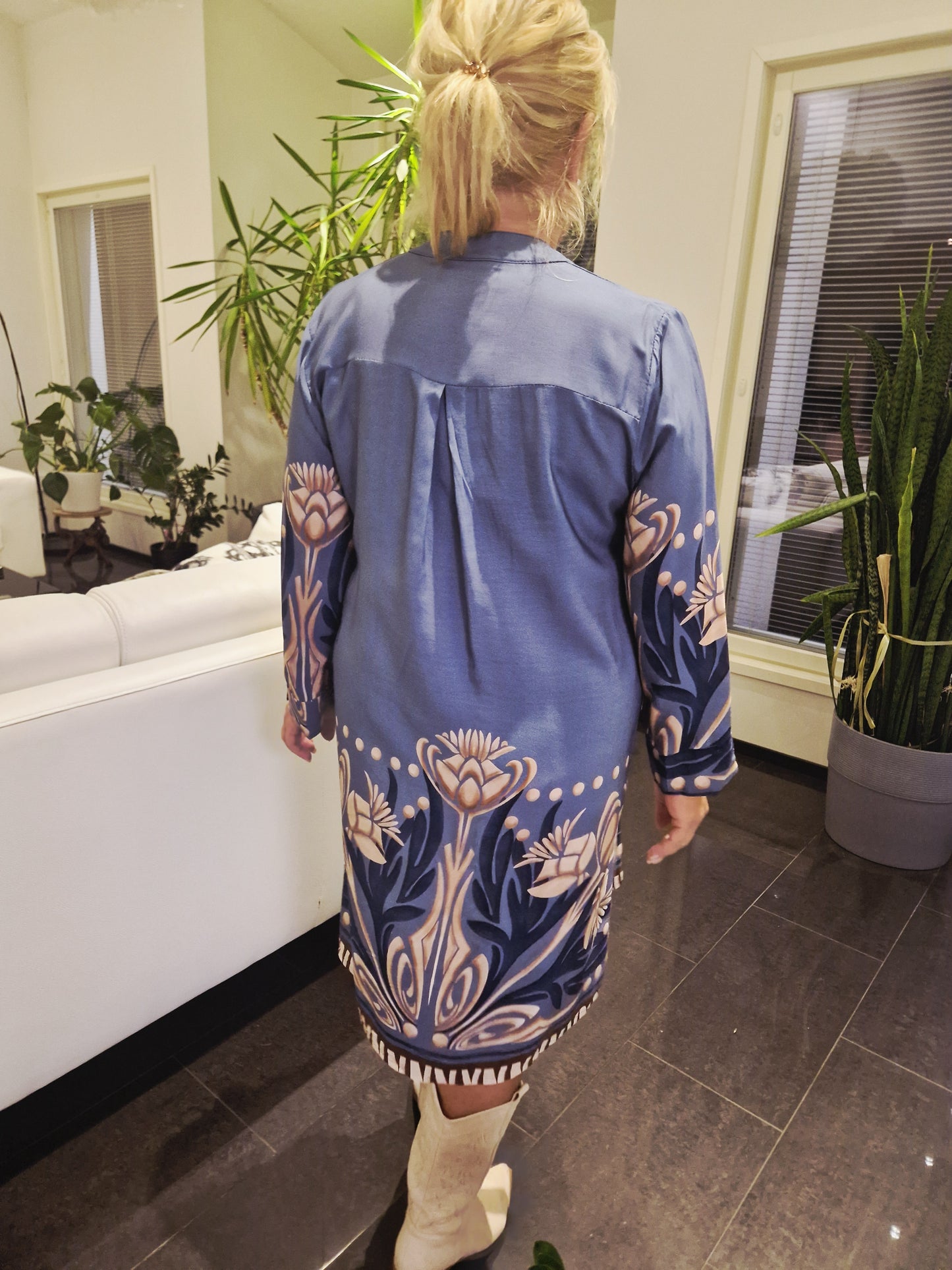 Capri tunika/mekko  jeans