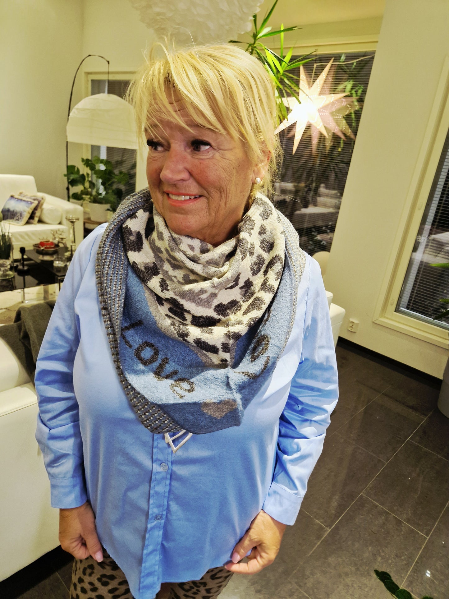 Paitapusero sininen