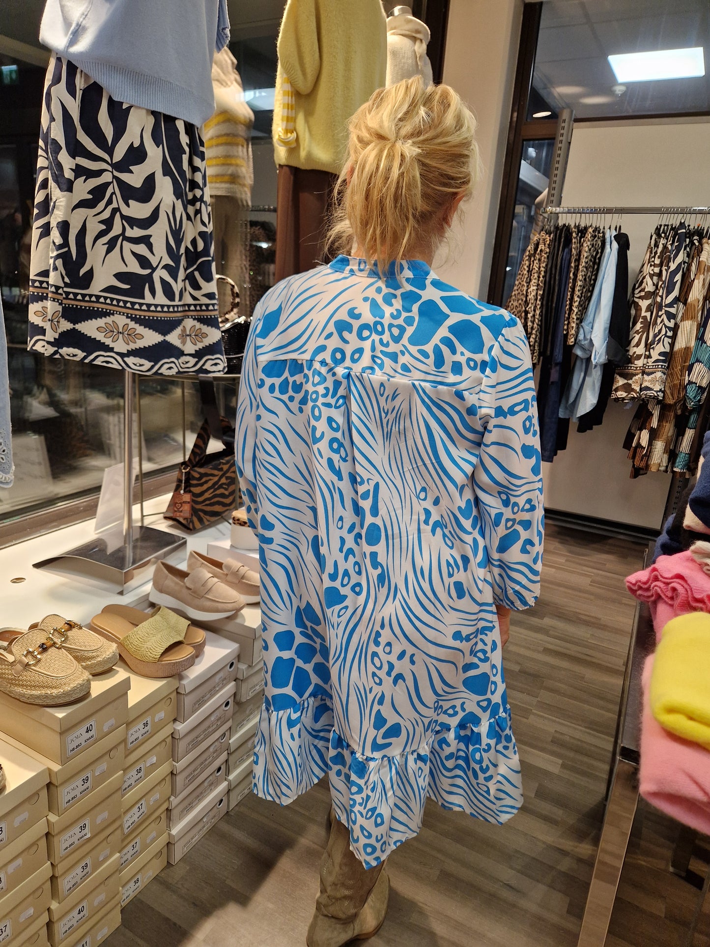 PLUSSIZE Tunika/mekko  sininen