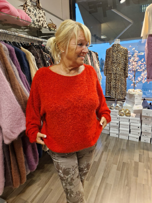 Pörröneule Anouk  punainen