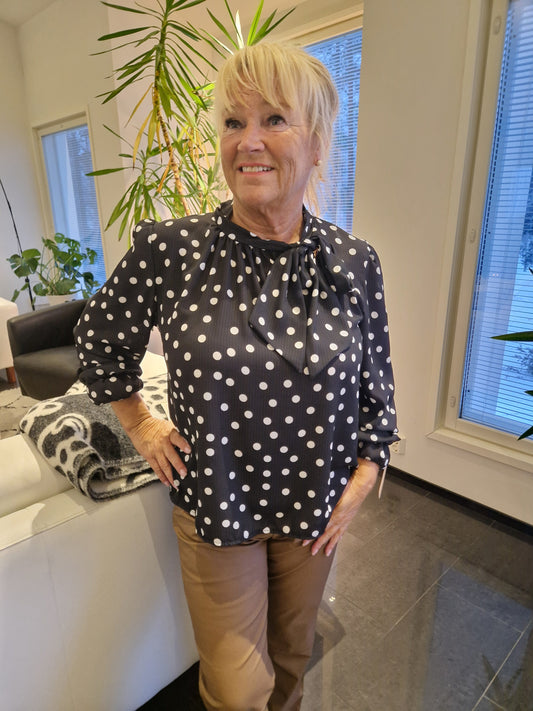 Rusetti/pallopusero tumma sininen