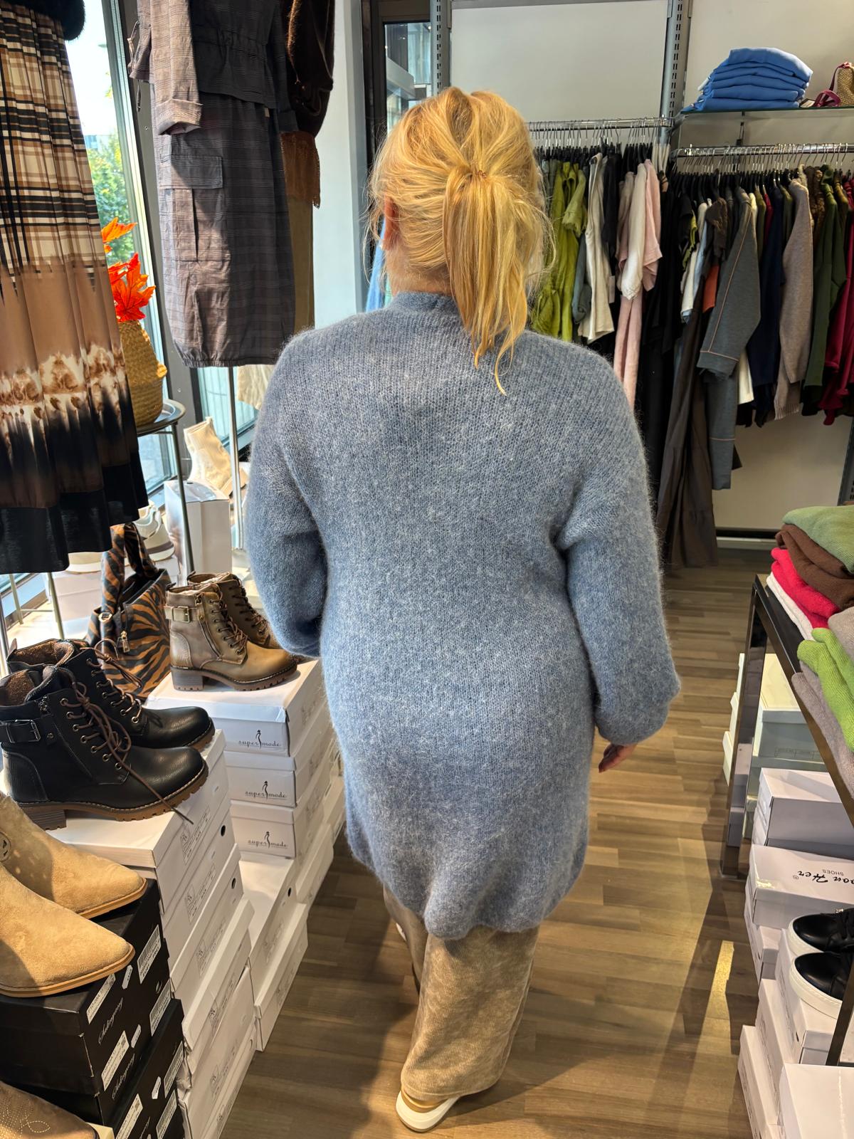 Mohair neuletakki  denim