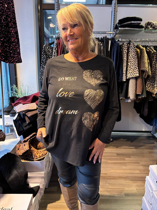 Pehmeä pusero  musta