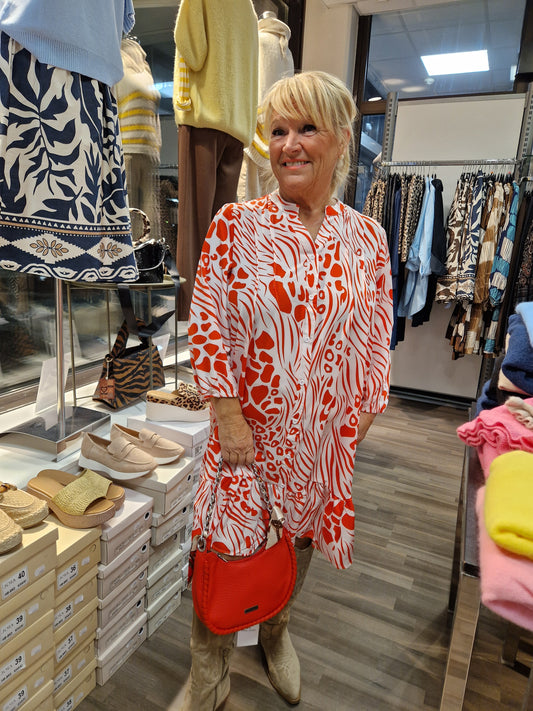 PLUSSIZE Tunika/mekko  punainen