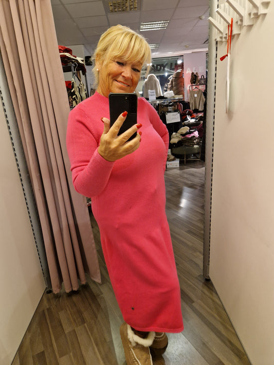 Sirompi neulemekko pinkki