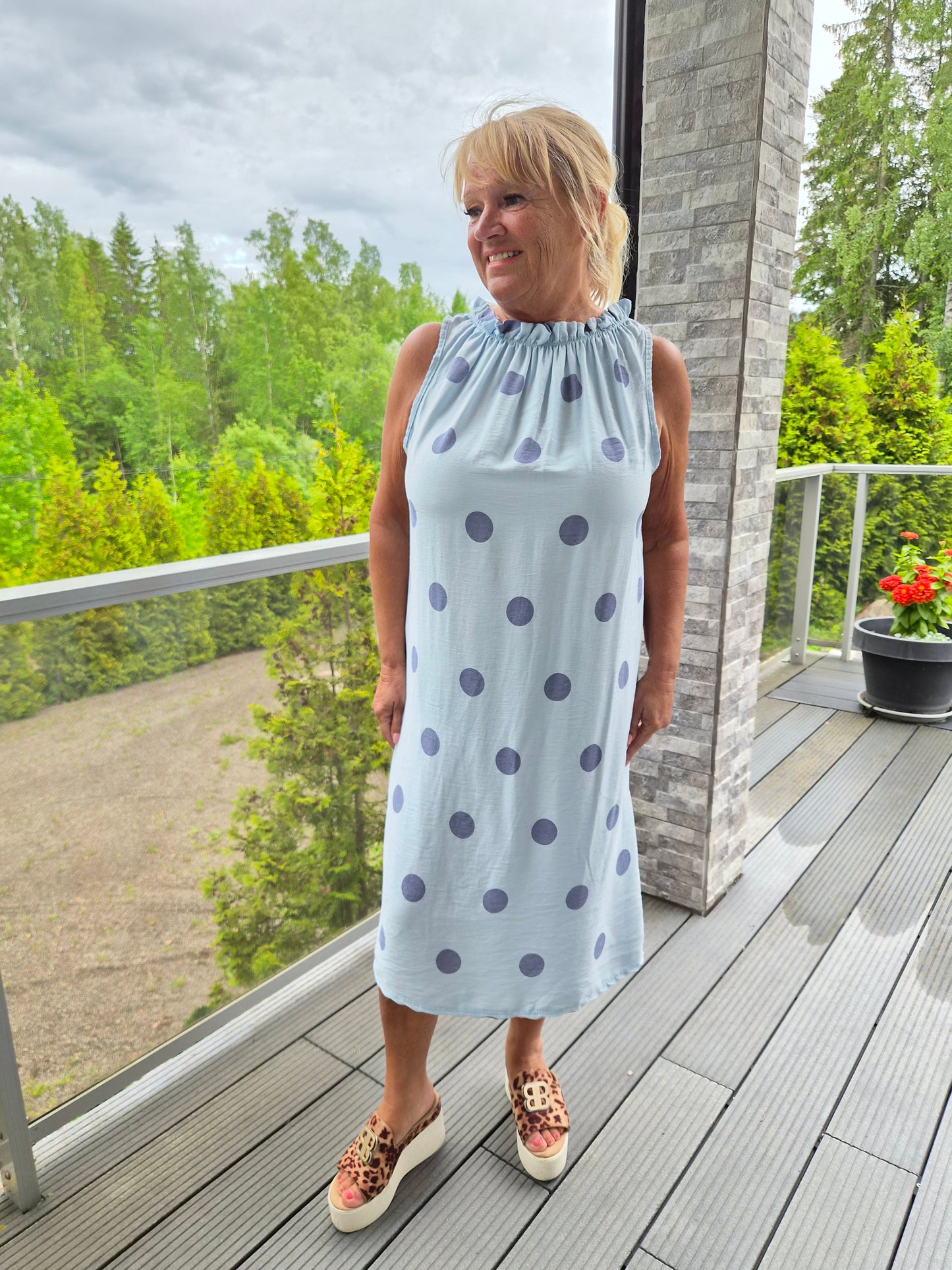 Pallomekko sininen