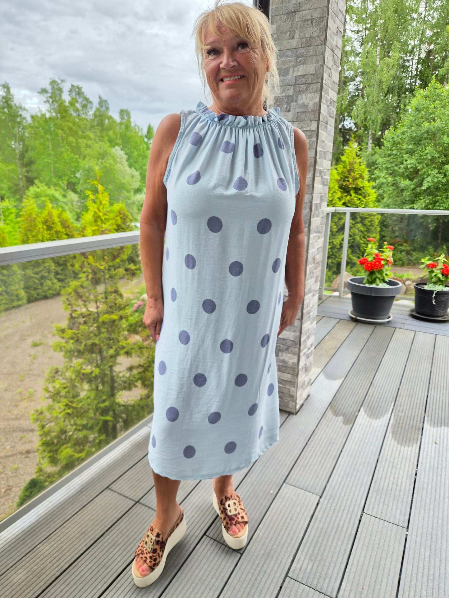 Pallomekko sininen