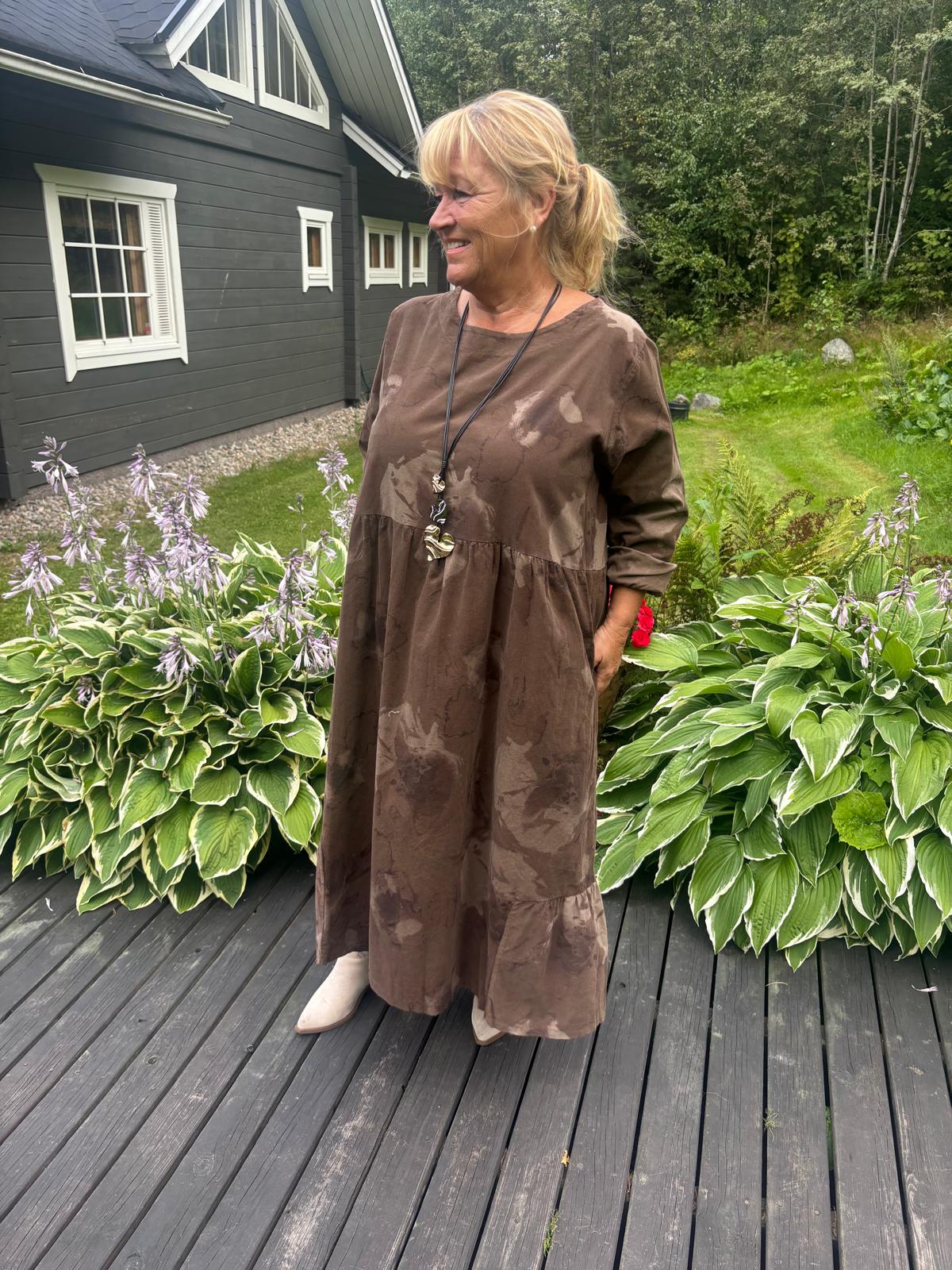 Plussize babysametti mekko  (5 väriä)