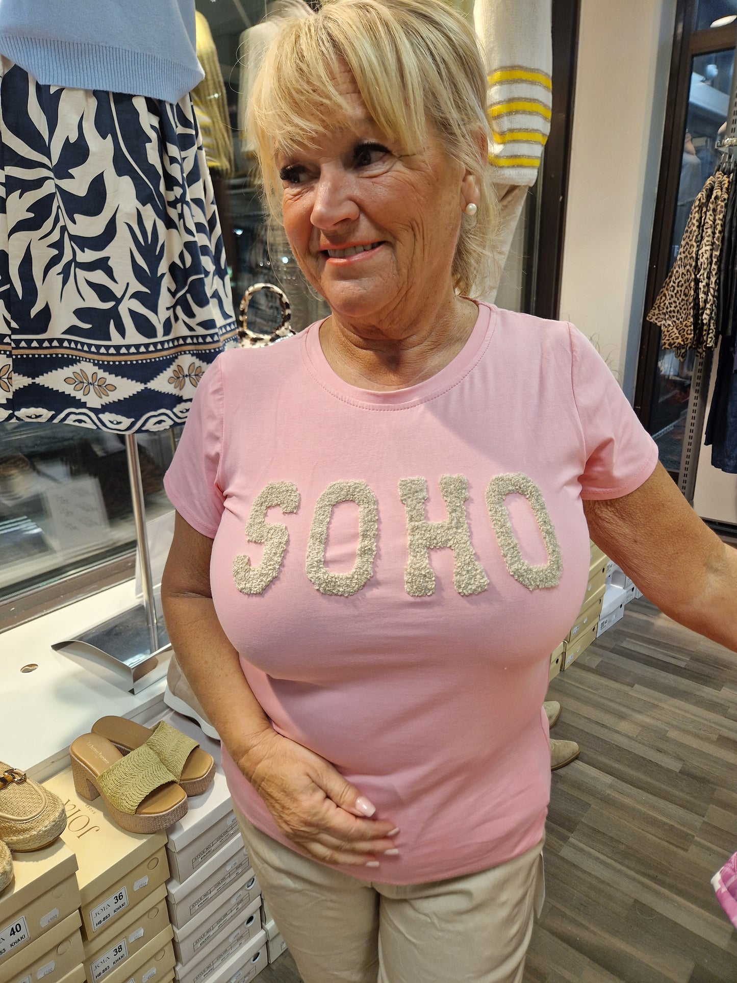 T-paita SOHO roosa