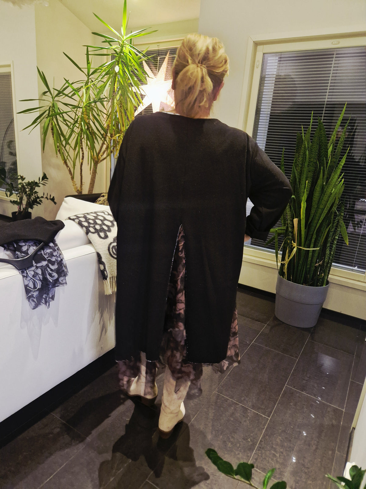 PLUSSIZE tyllihelmamekko  vanha roosa