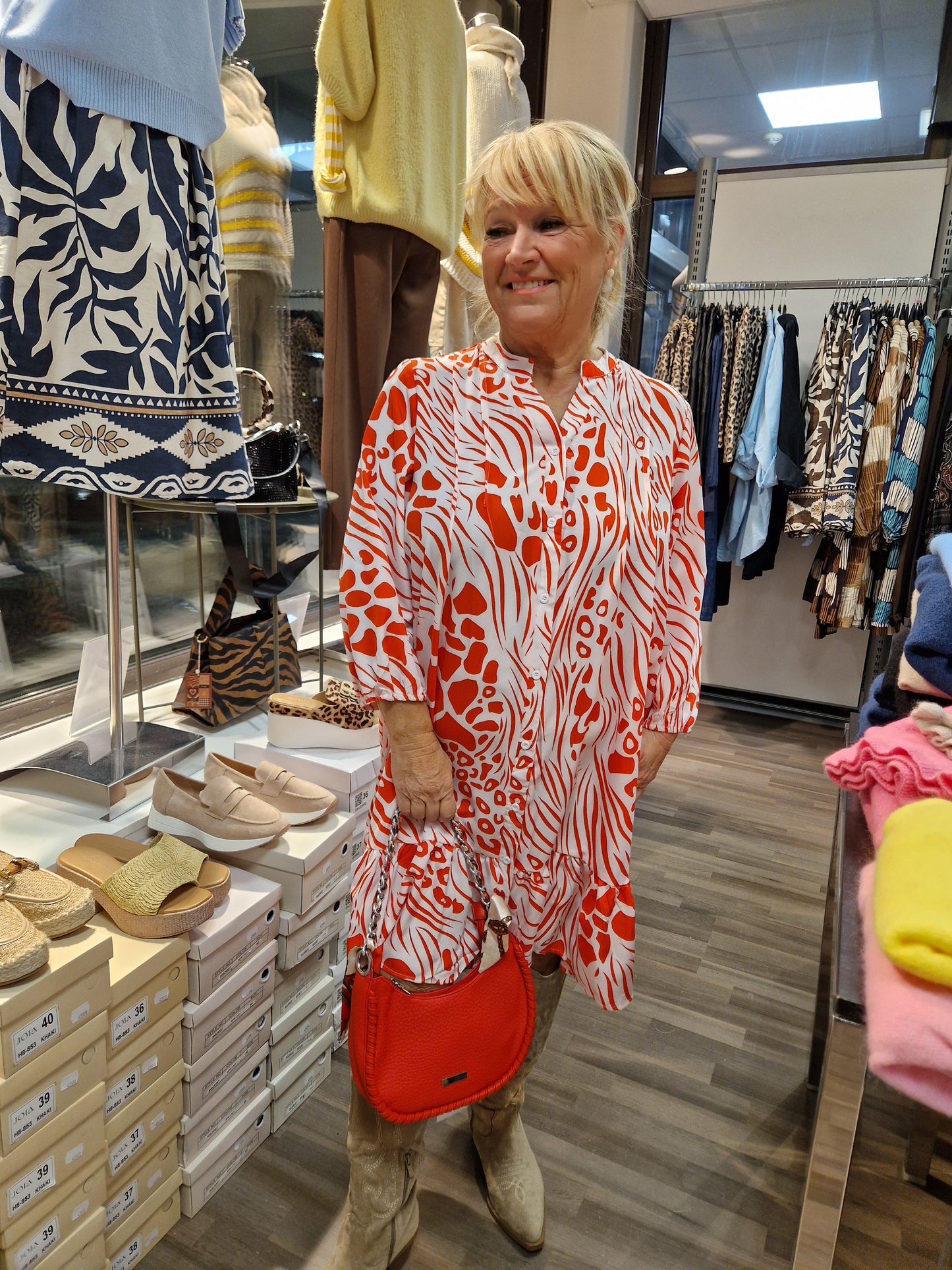 PLUSSIZE Tunika/mekko  punainen