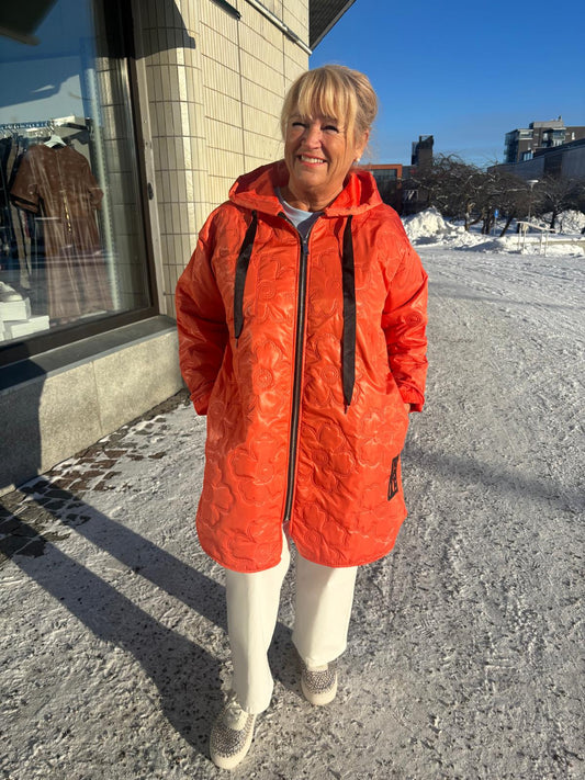 Kevättakki  oranssi