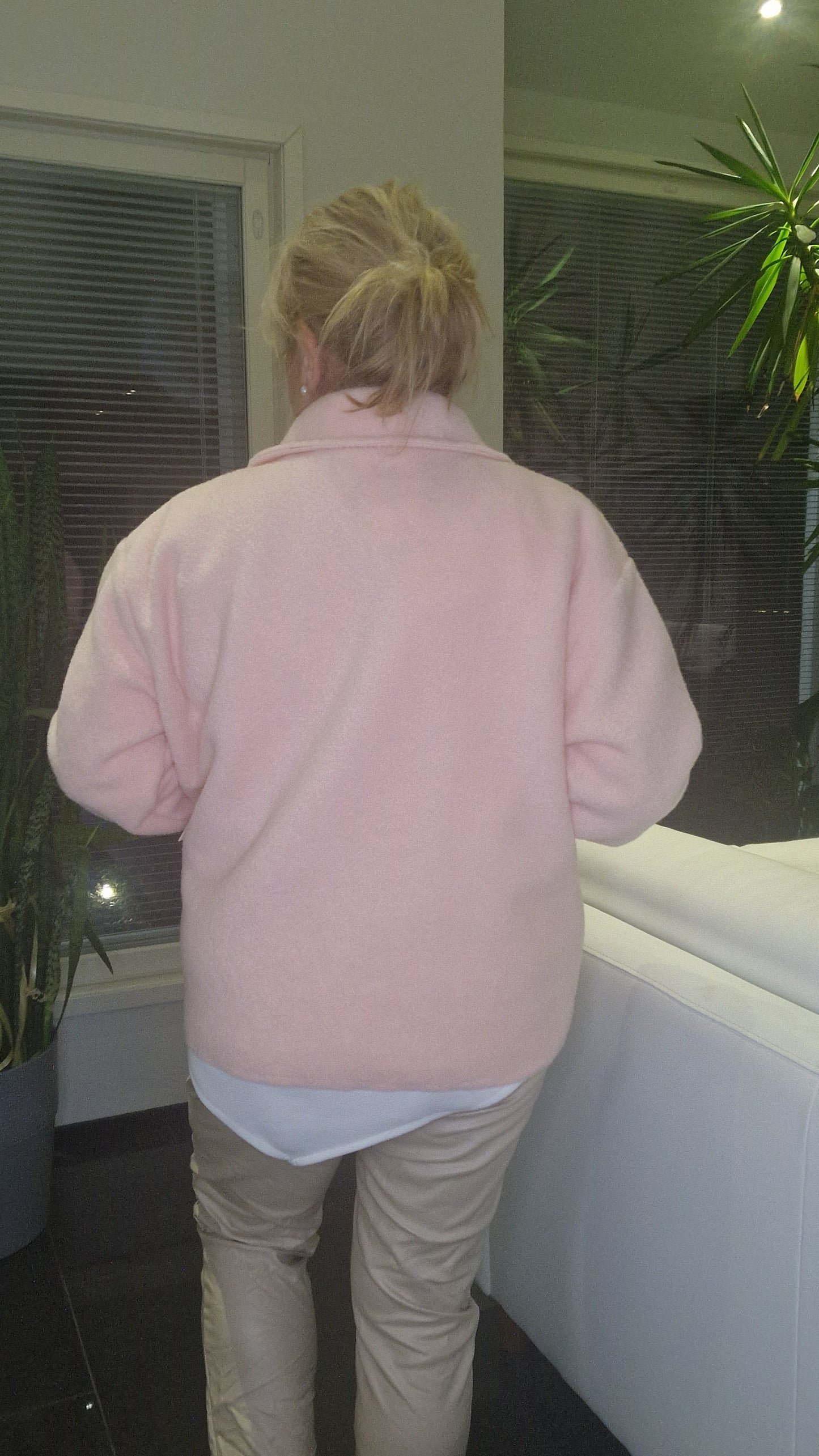 Kevätjakku vaalea roosa