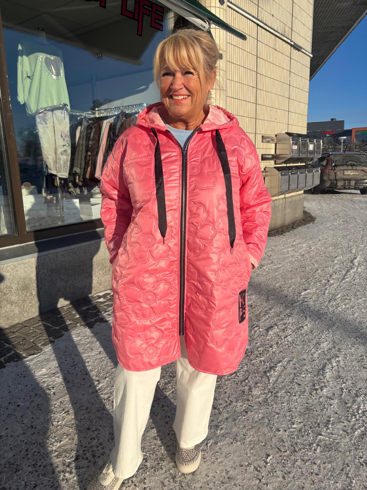 Kevättakki  pinkki/ lohenpunainen