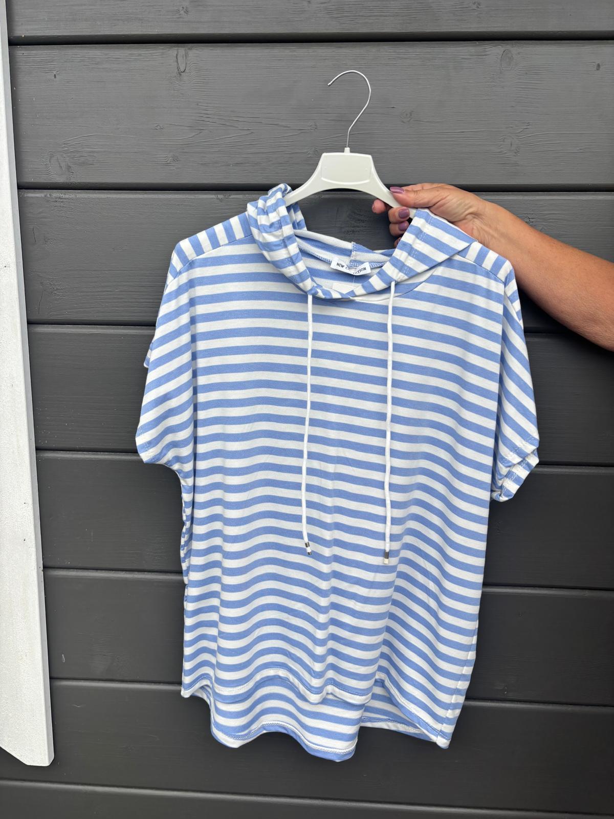 Raitahuppari holkkihihalla  4 väriä