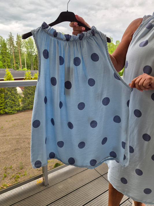 Pallotoppi sininen