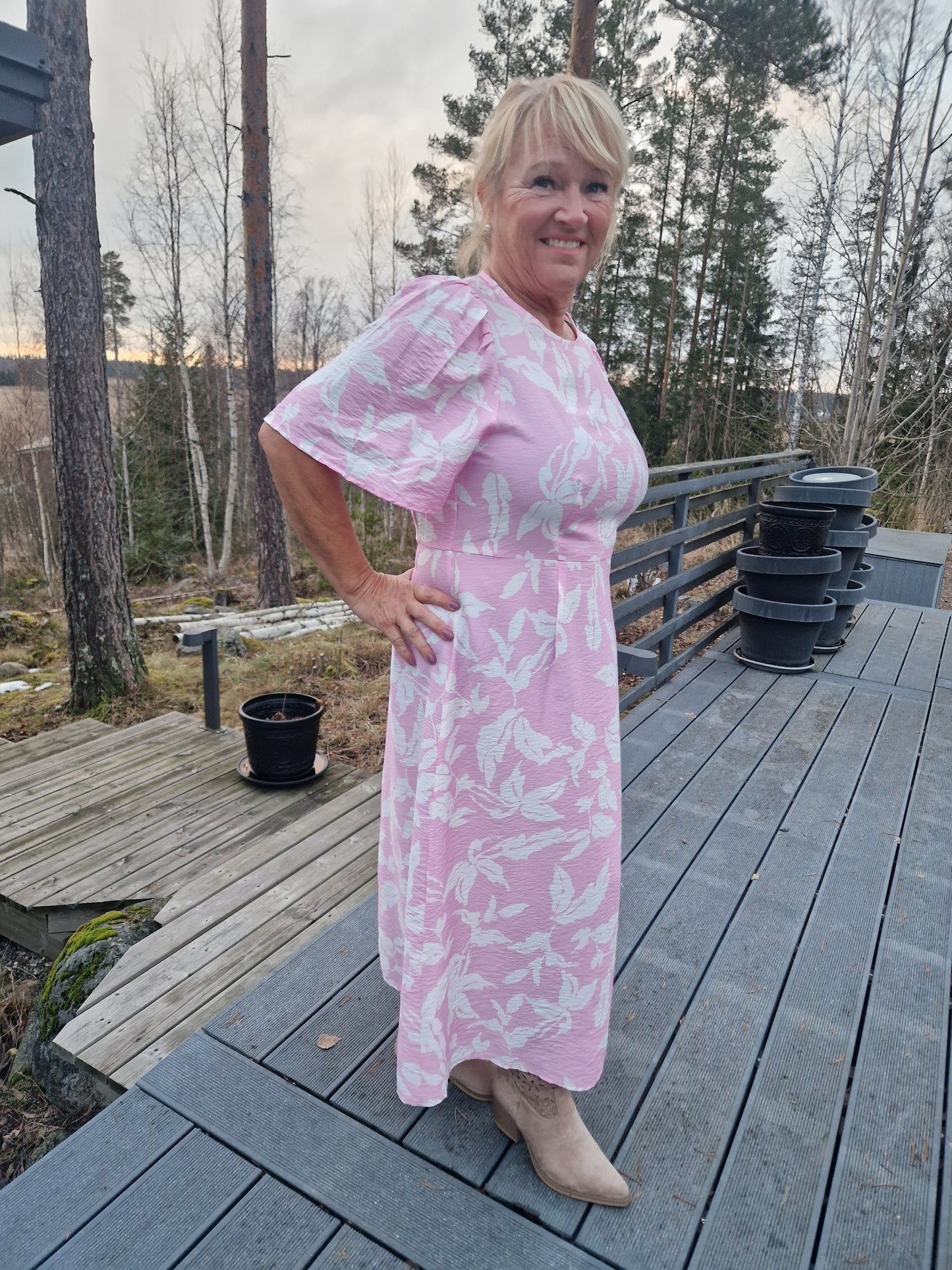 Viskoosimekko Marlo pink