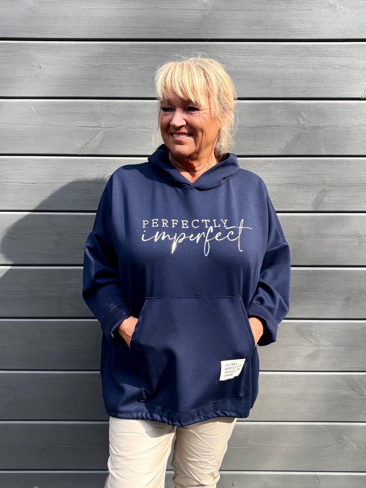 Plussize  Perfectly huppari tummasininen