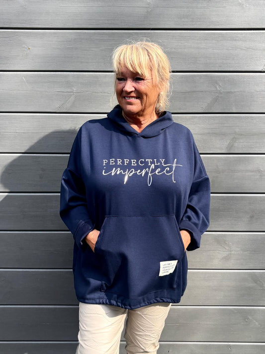 Plussize  Perfectly huppari tummasininen