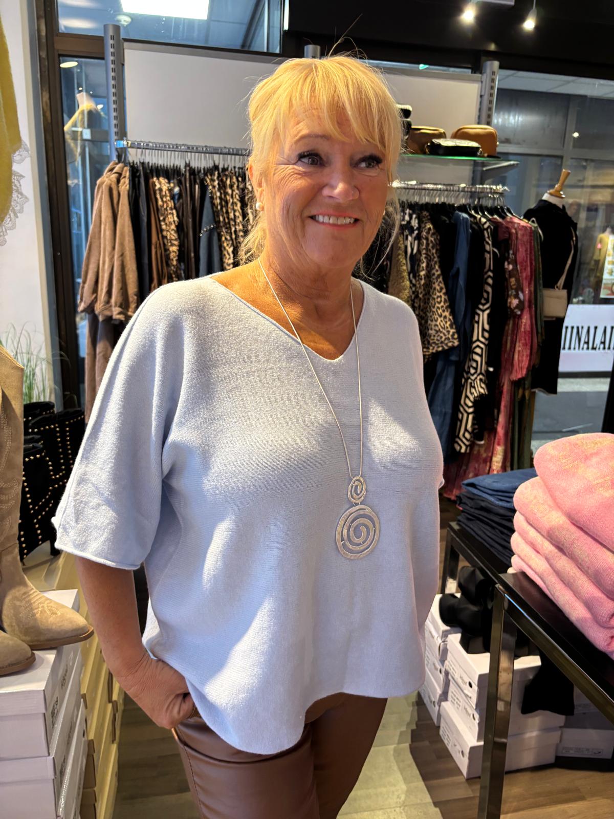 Laatikkoneule baby sininen