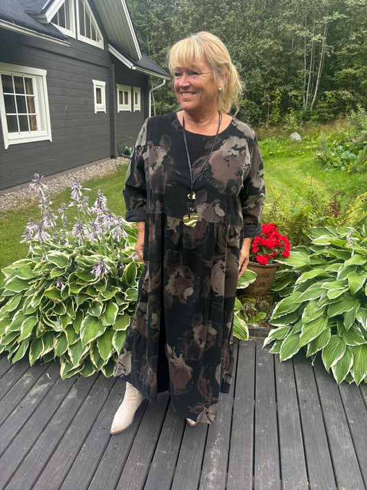 Plussize babysametti mekko  (5 väriä)