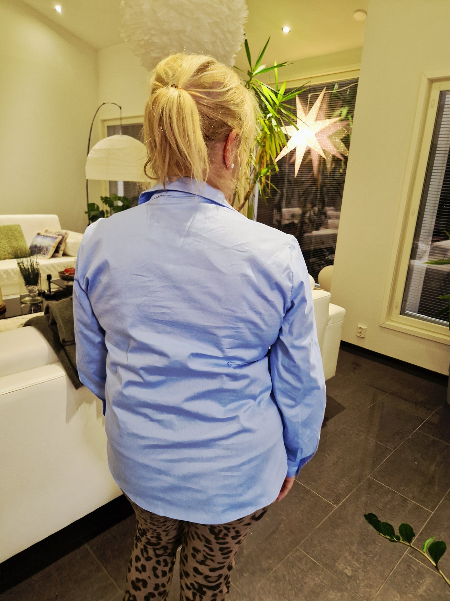 Paitapusero sininen