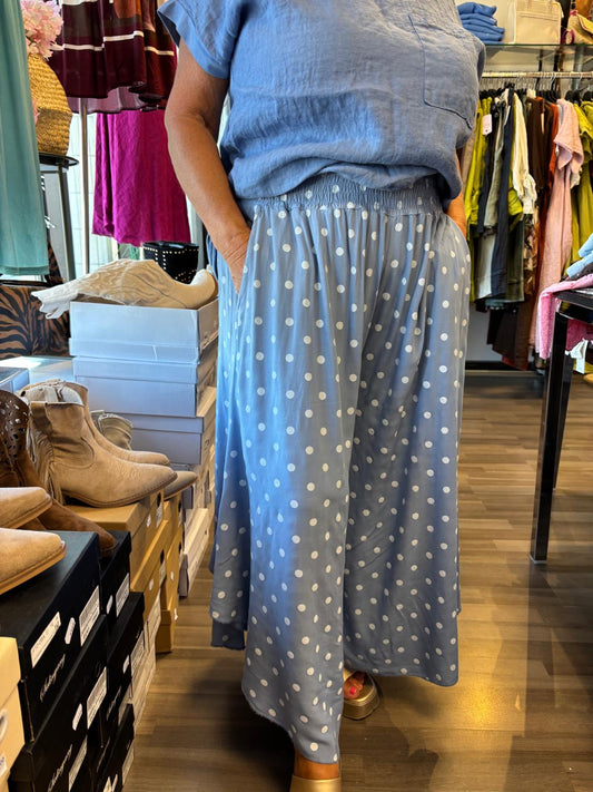 Housuhame pallollinen  sininen