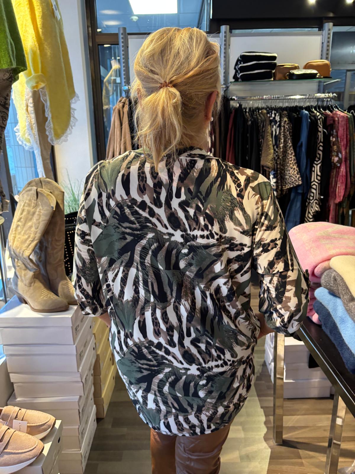 Pusero  vihreäkuvio