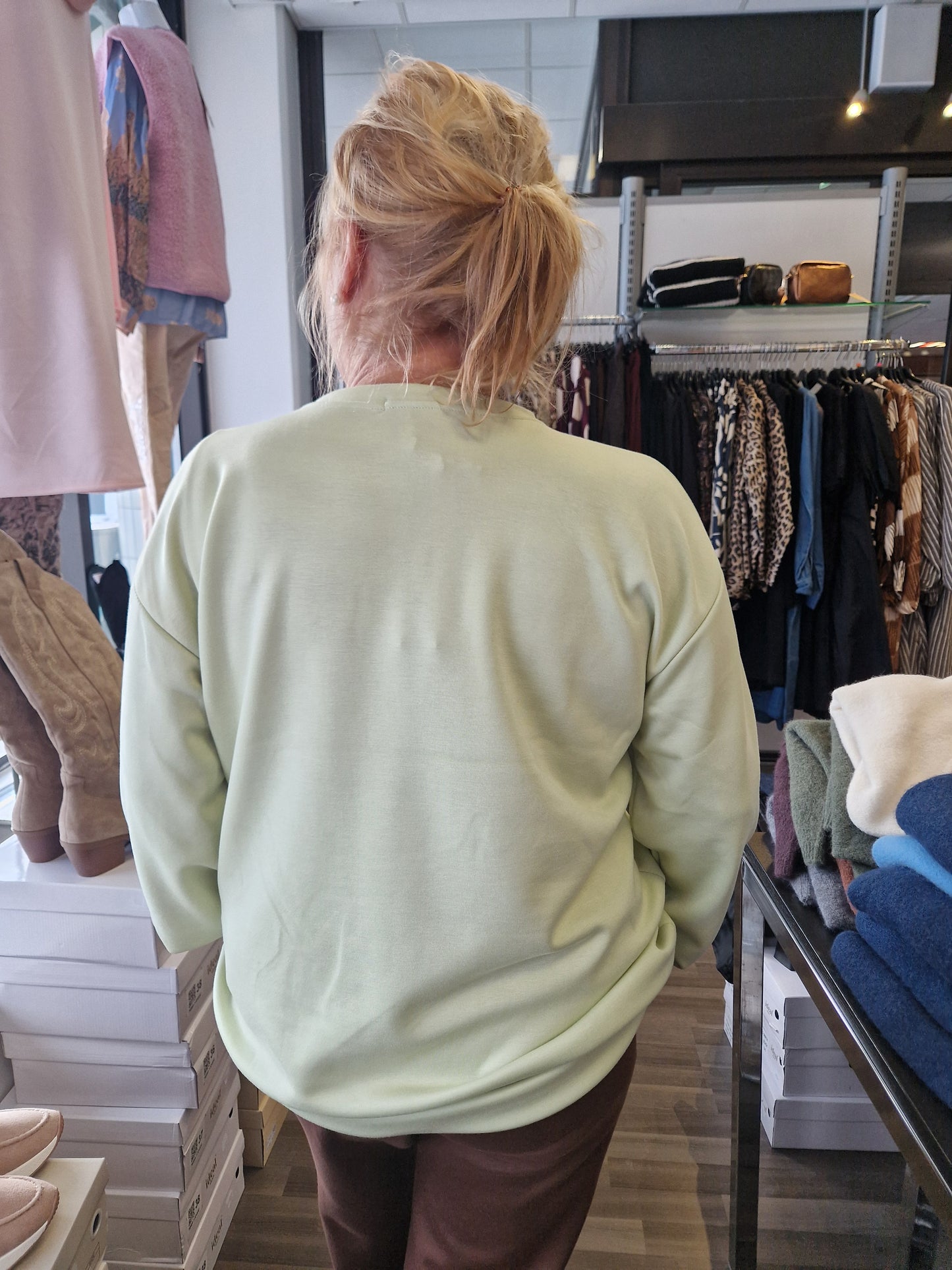 Collegepusero Copenhagen vihreä